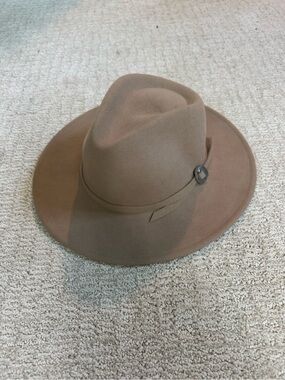 Jamie Slye Wide Brim Wool Hat - Fawn